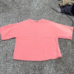 Monrow Coral Eco-Friendly Top